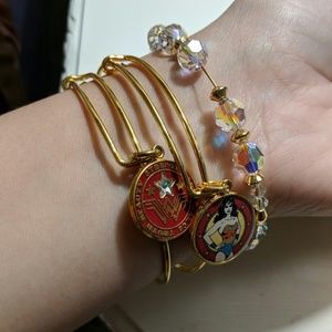ALEX AND ANI Wonder Woman bracelet trio